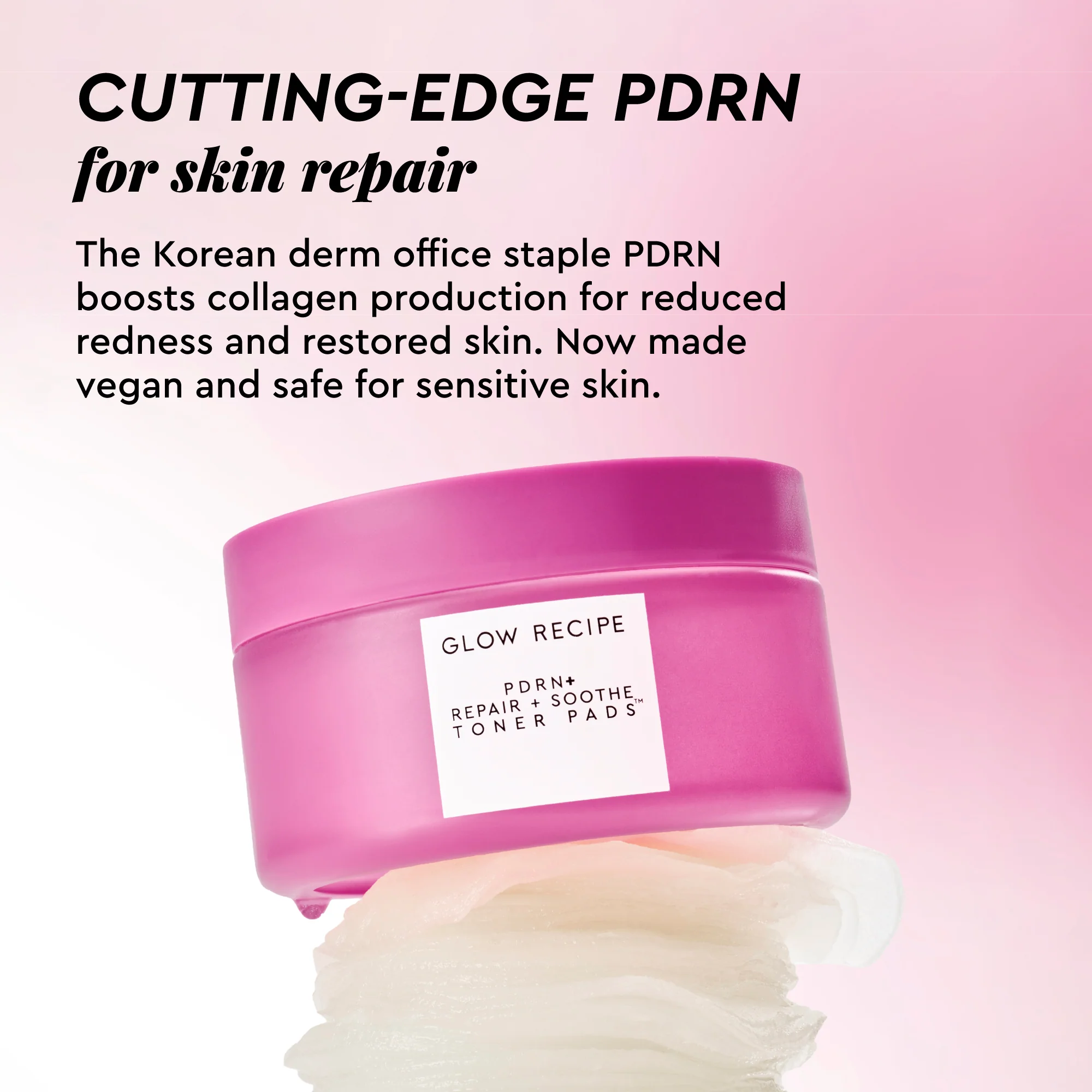 PDRN+ Repair + Soothe Korean Toner Pads - Image 6