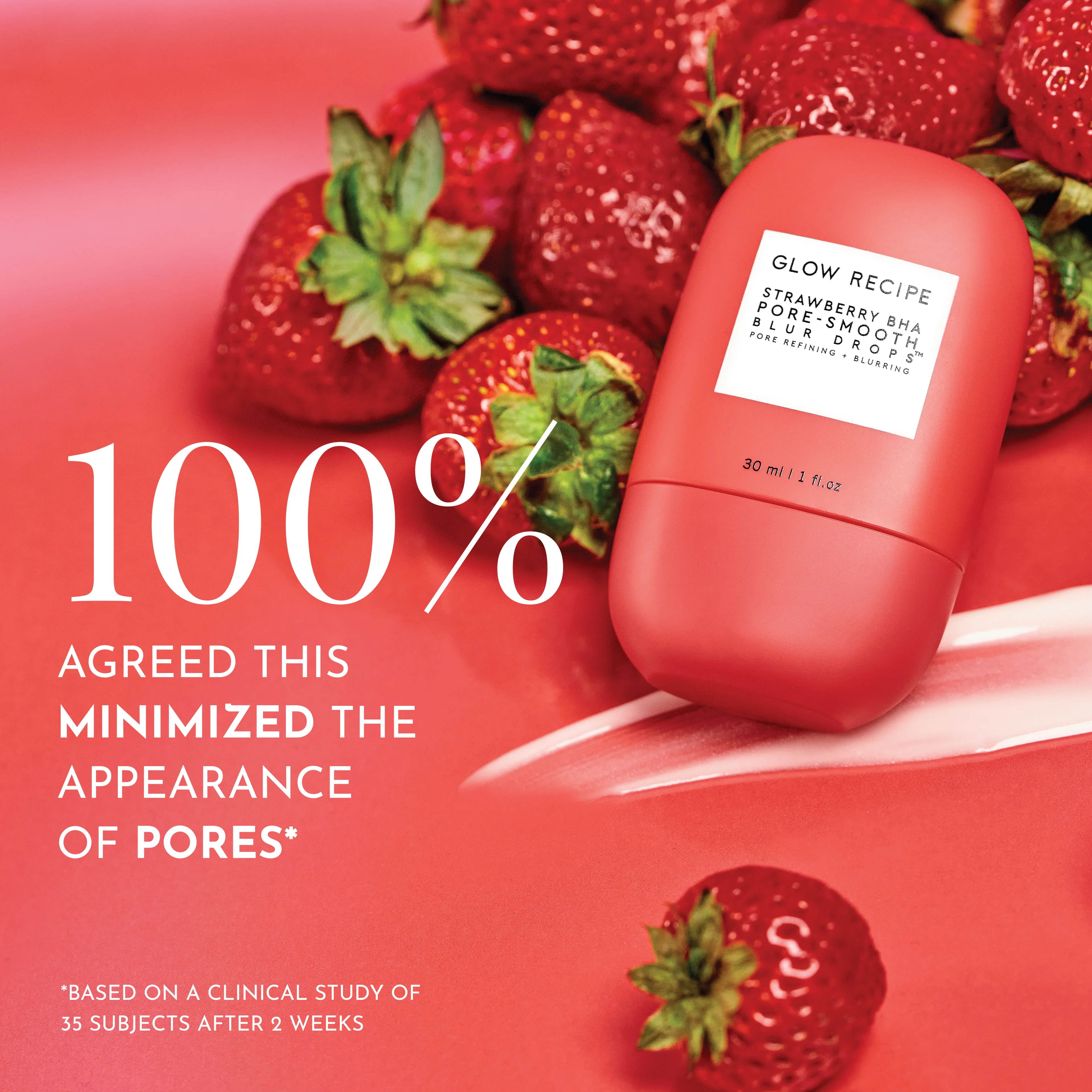 Strawberry BHA Pore-Smooth Blur Drops - Image 3