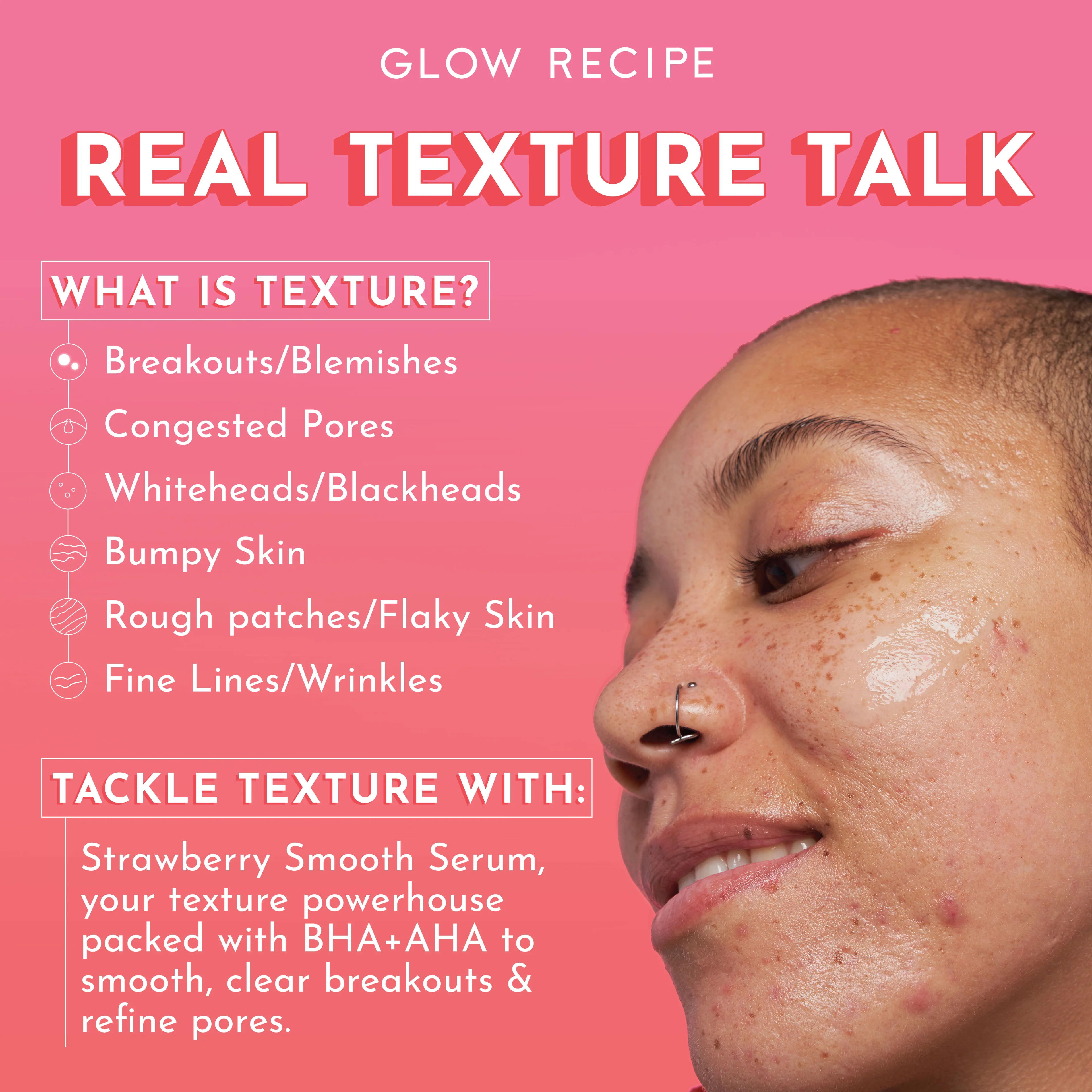 Strawberry Smooth  BHA+AHA Salicylic Serum - Image 9