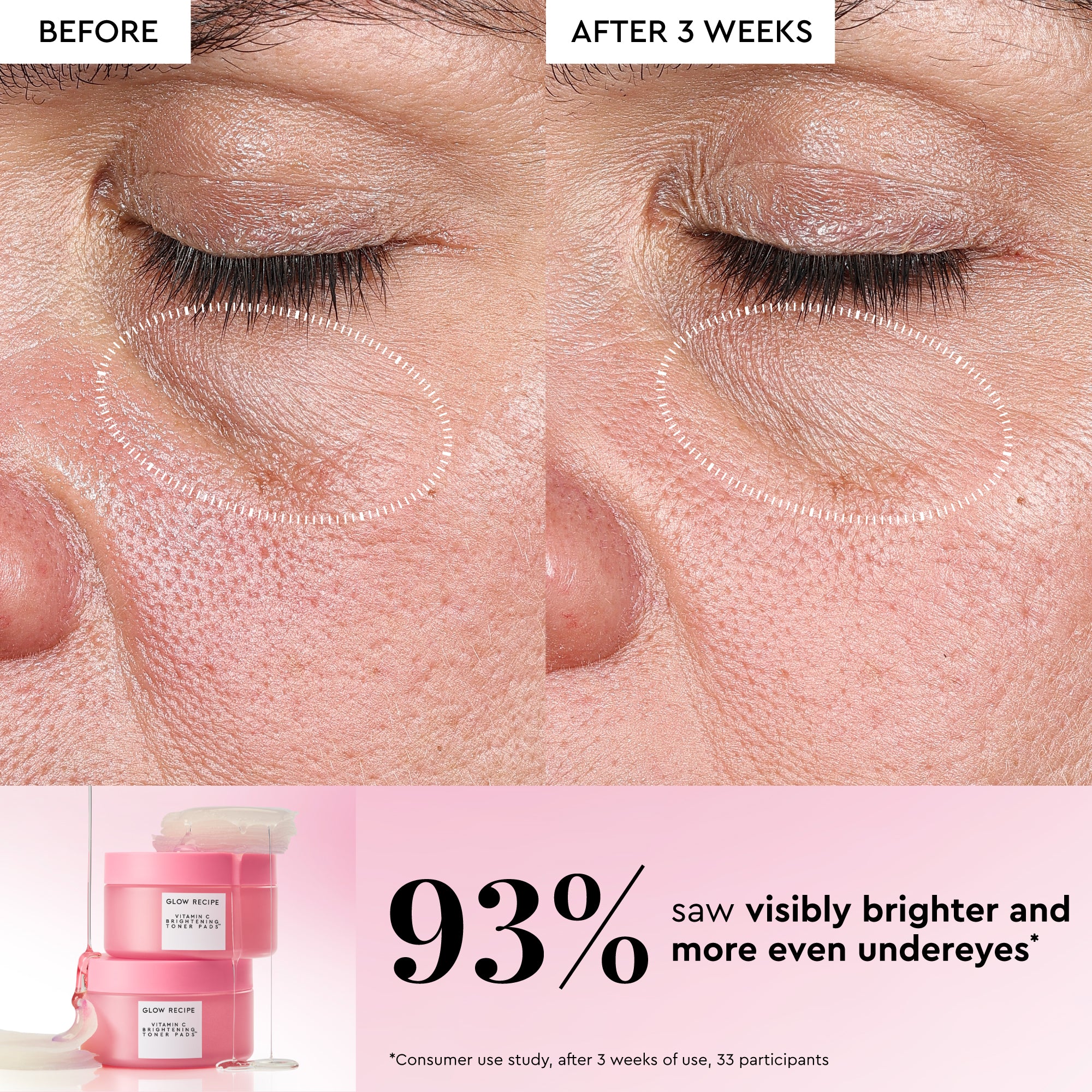 Vitamin C Brightening Korean Toner Pads - Image 5