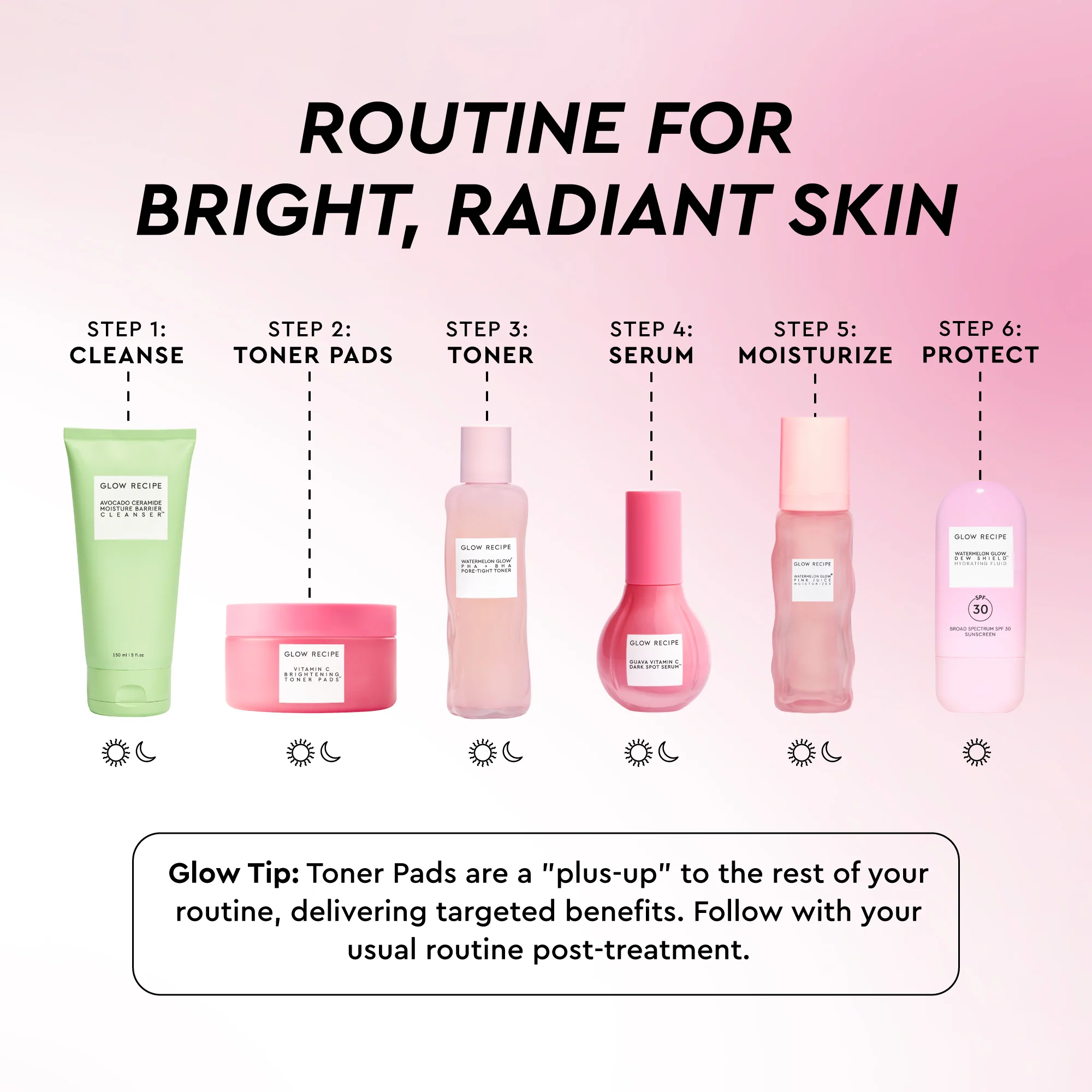 Vitamin C Brightening Korean Toner Pads - Image 9