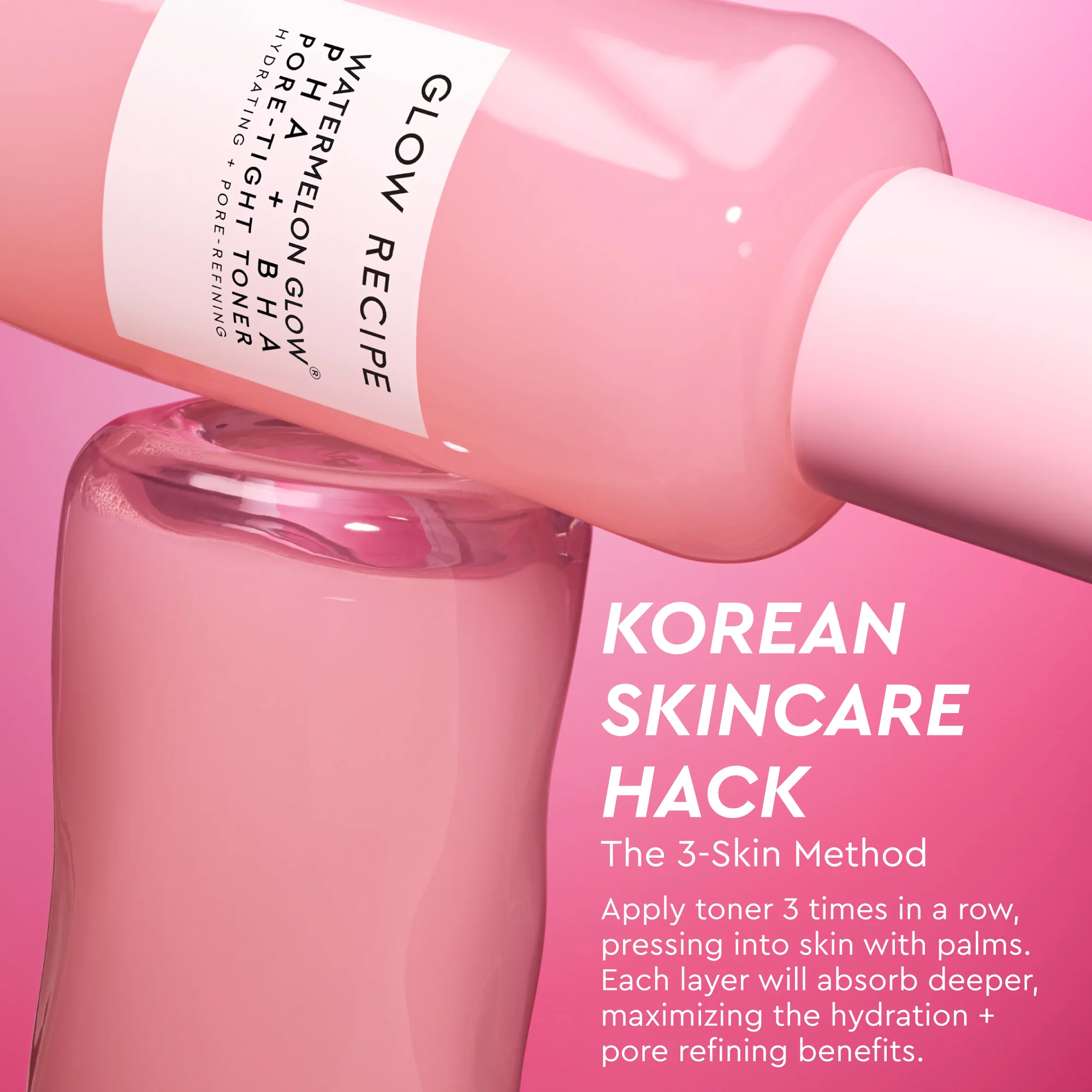 Watermelon Glow PHA+BHA Pore-Tight Toner - Image 10