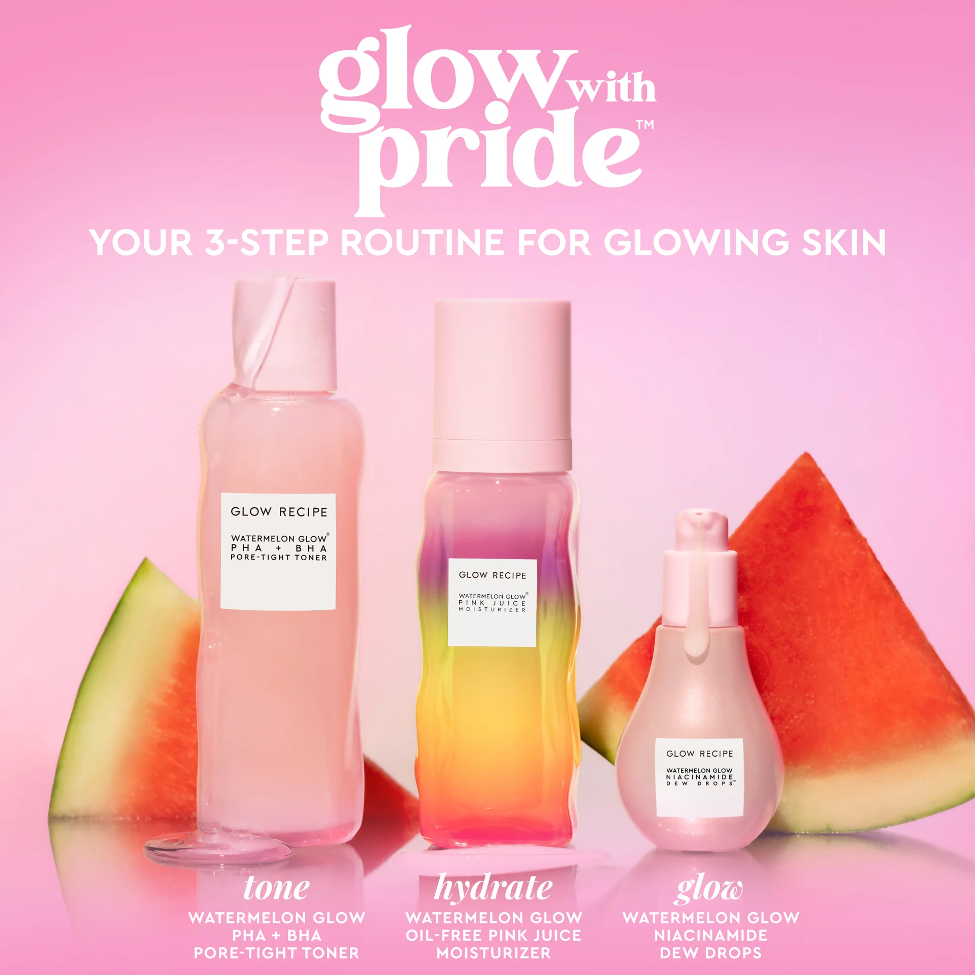 Watermelon Glow Pink Juice Oil-Free Refillable Moisturizer - Image 11