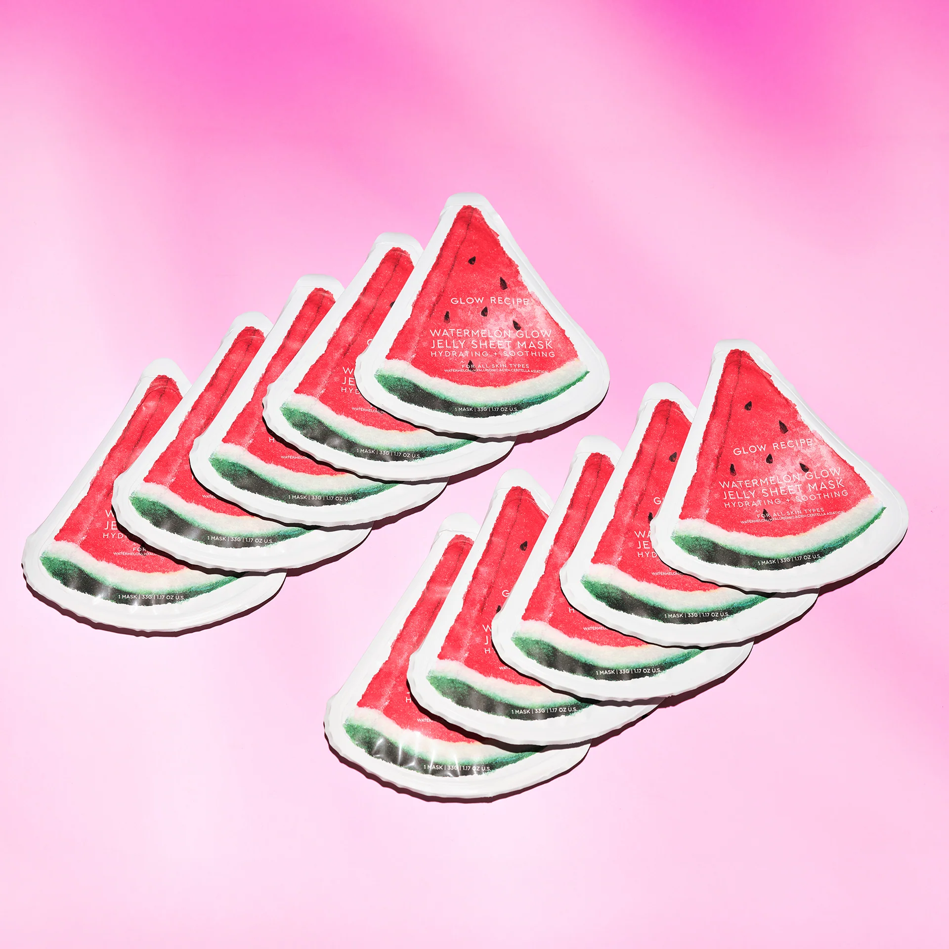 Watermelon Glow Jelly Sheet Mask - Image 5