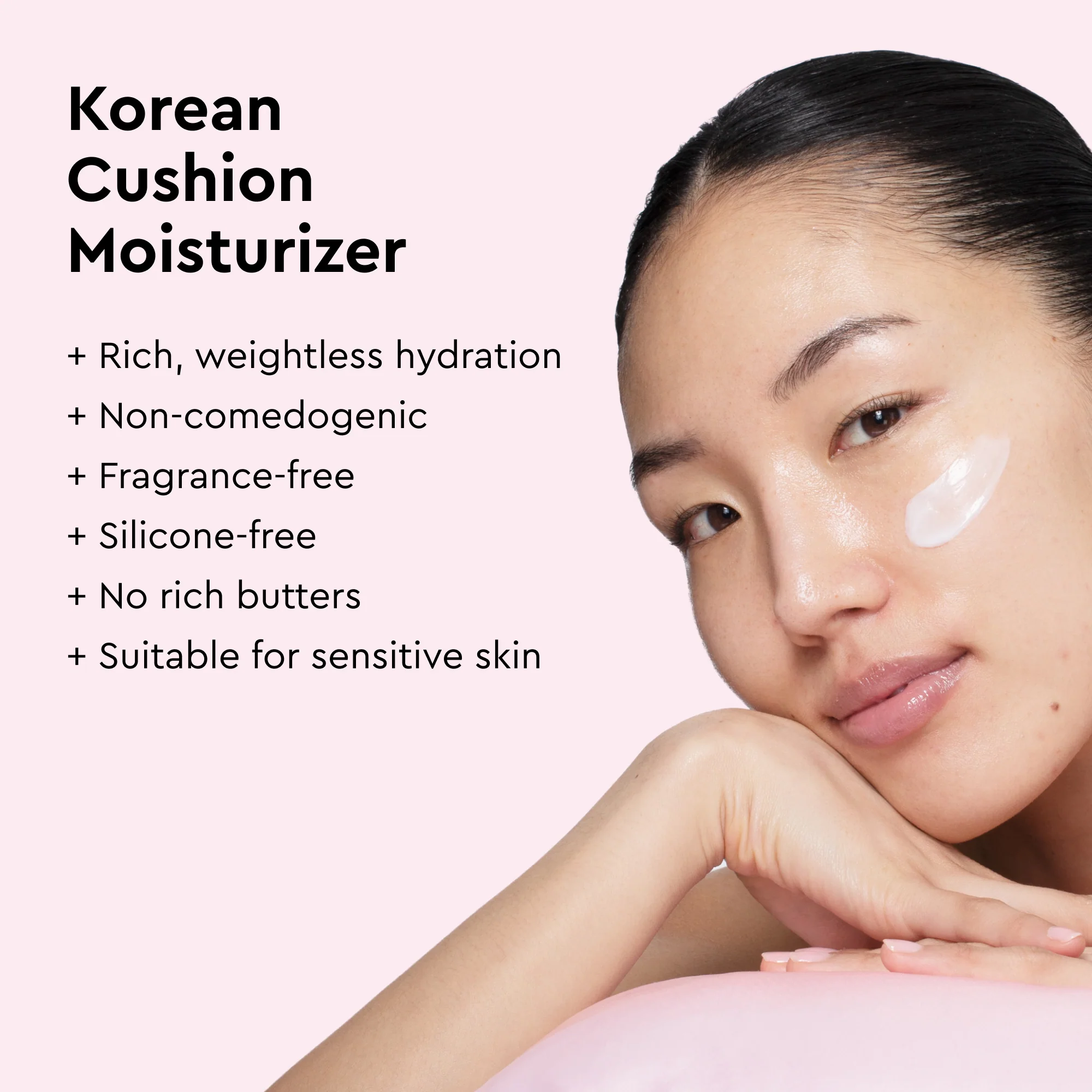 Watermelon Milk Peptide Cushion Cream Refillable Moisturizer - Image 7